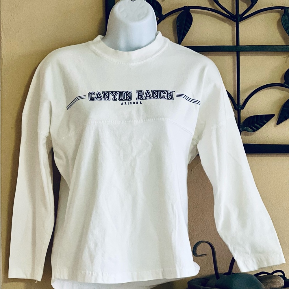 Canyon Ranch White Shirt Kids L😍